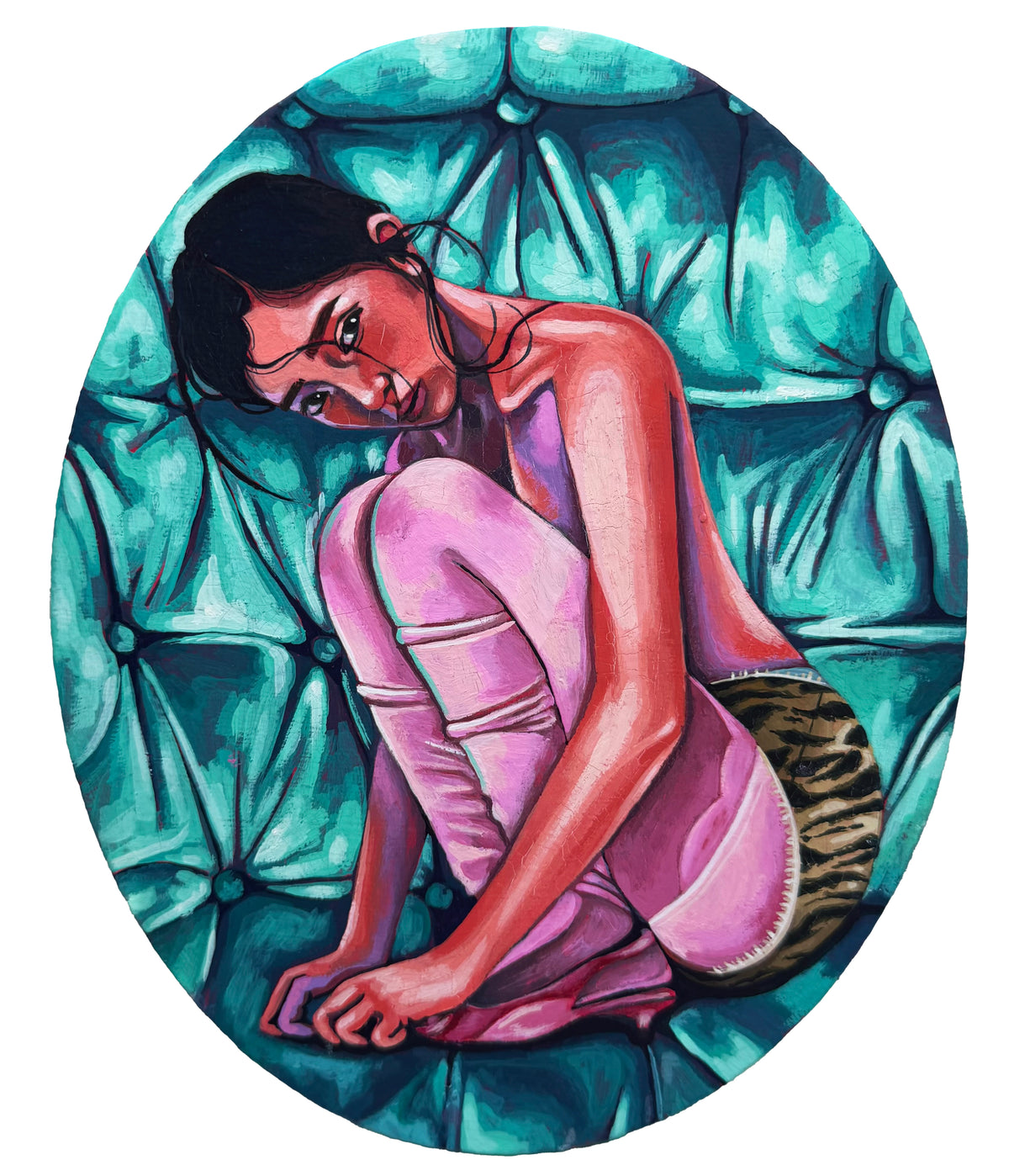 'Tucked in' - original painting