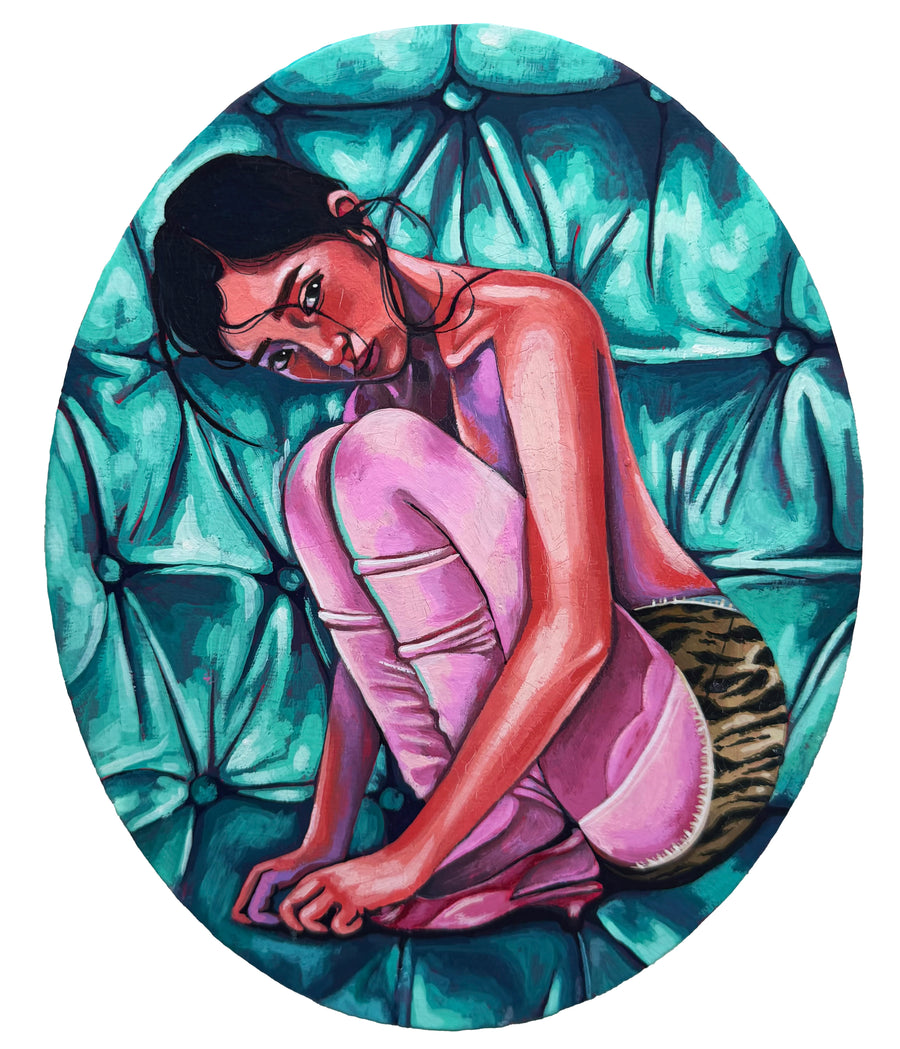 'Tucked in' - original painting